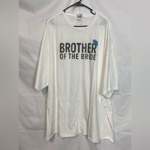 BROTHER of the bride Disney tee shirt